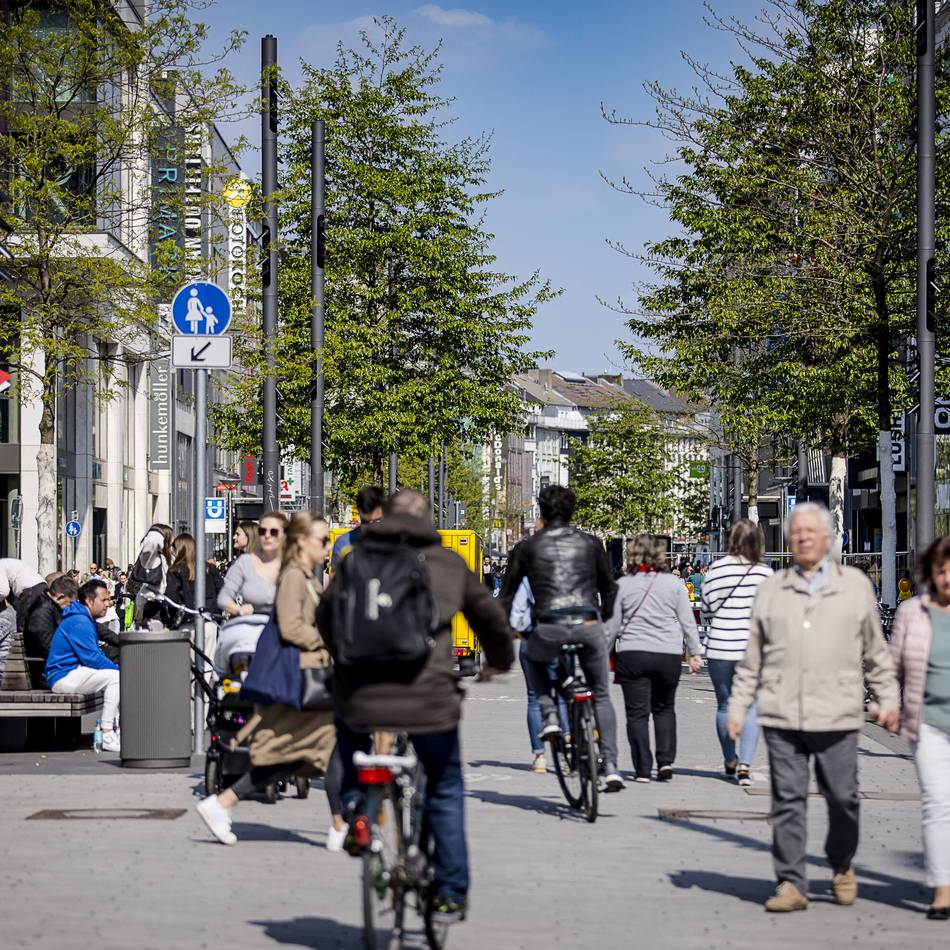 Düsseldorfer Wirtschaft: Zahl der Arbeitsplätze im Handel nimmt weiter ab