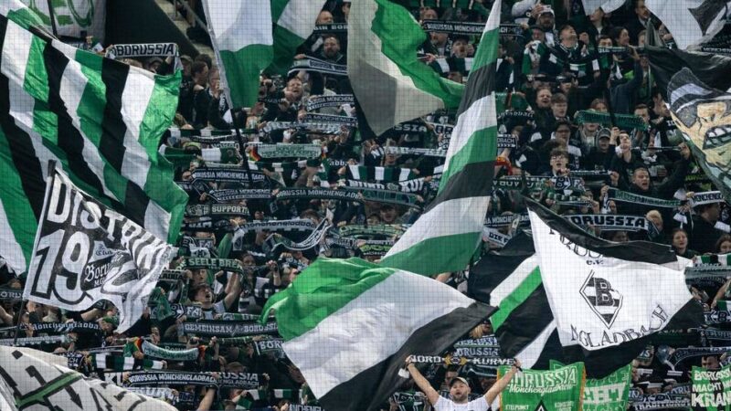 Vor dem Frankfurt-Spiel: Die besondere „Choreo“ der Gladbach-Fans im Borussia-Park