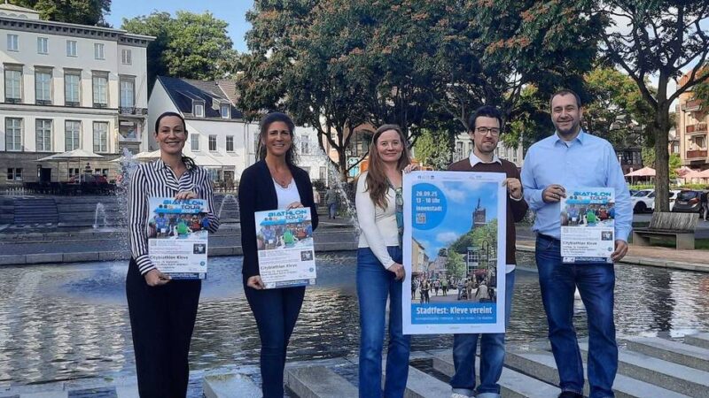 Breites Programm in Kleve: Verkaufsoffener Sonntag und Stadtfest im Zeichen der Vereine