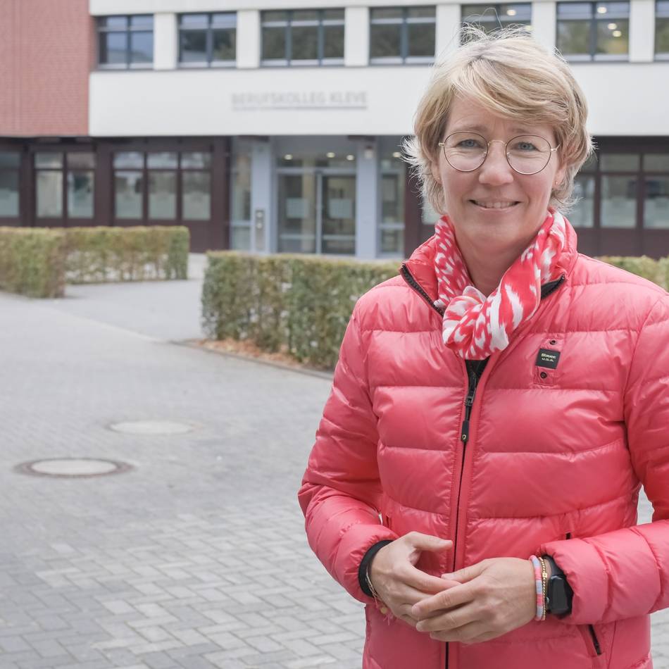 Neue Schulleitung: Annette Vogt übernimmt das Ruder des Berufskollegs Kleve