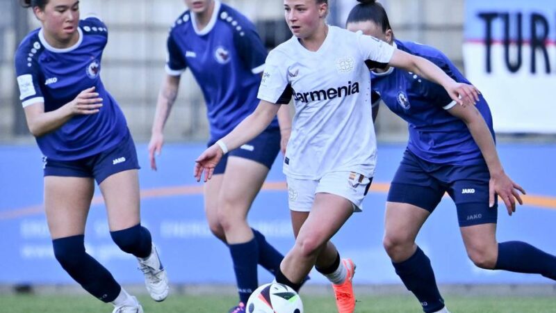 5:0 beim Regionalligisten: Bayer-Frauen souverän weiter im Pokal