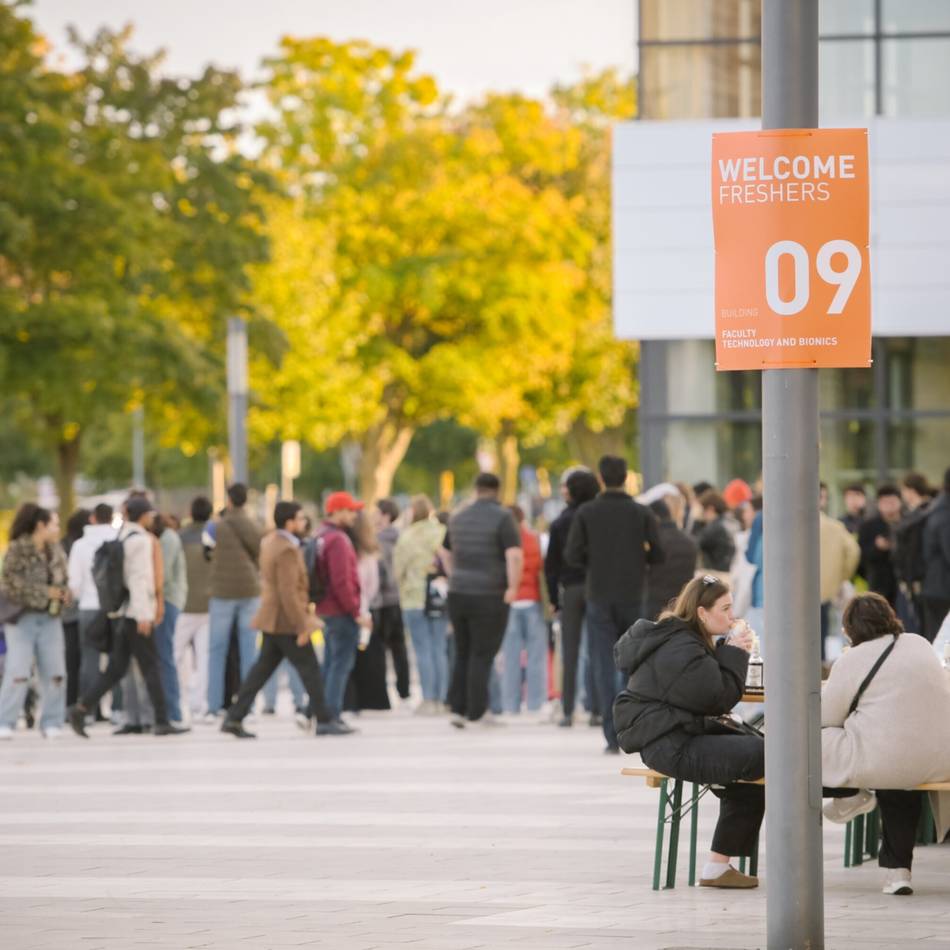 „Freshers‘ Week“ in Kleve: Die Hochschule Rhein-Waal begrüßt ihre neuen „Erstis“
