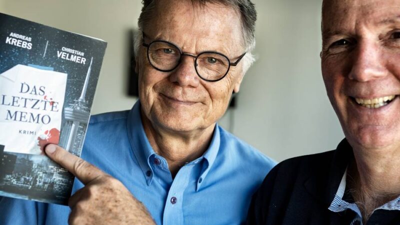Autoren Andreas Krebs und Christian Velmer: „Der Krimi spielt in Langenheim und Monfeld“