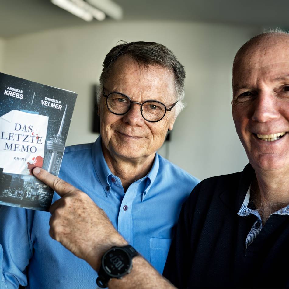 Autoren Andreas Krebs und Christian Velmer: „Der Krimi spielt in Langenheim und Monfeld“