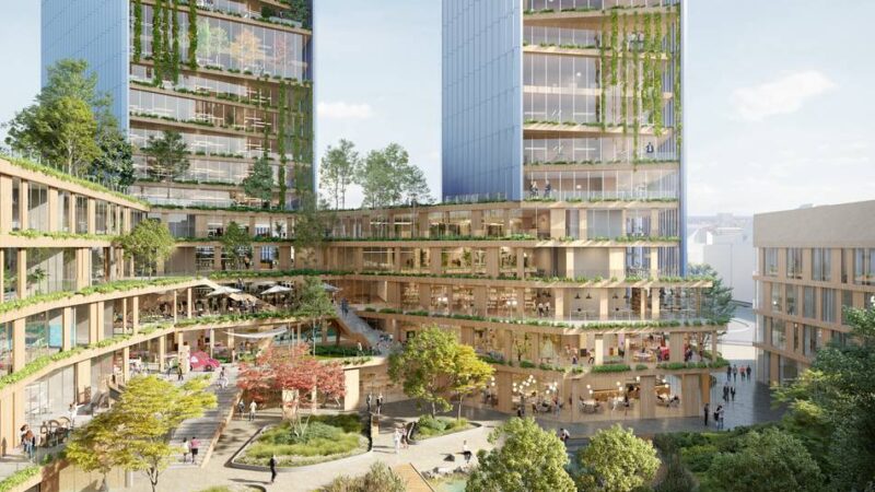 Neue Pläne am Mörsenbroicher Ei in Düsseldorf: Erst Stummel-Hochhäuser an der Münsterstraße?