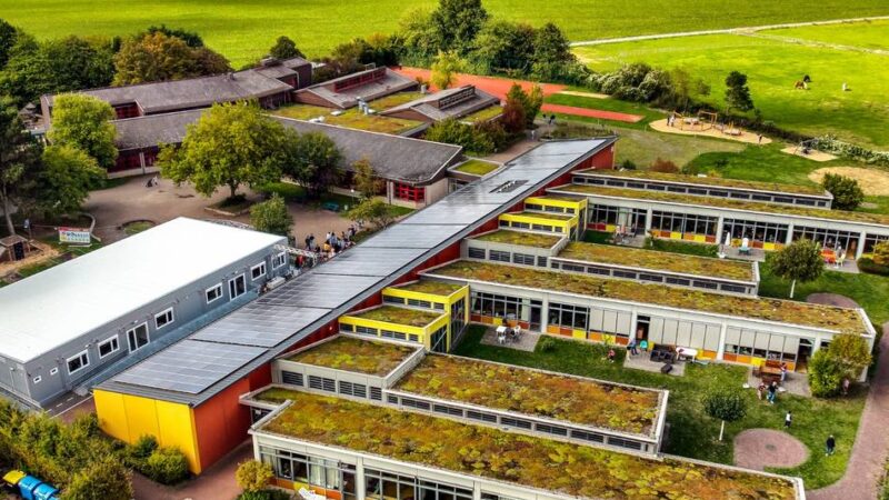 Förderschule des Kreises in Langenfeld: Virneburgschule eröffnet Containeranlage für vier Klassen