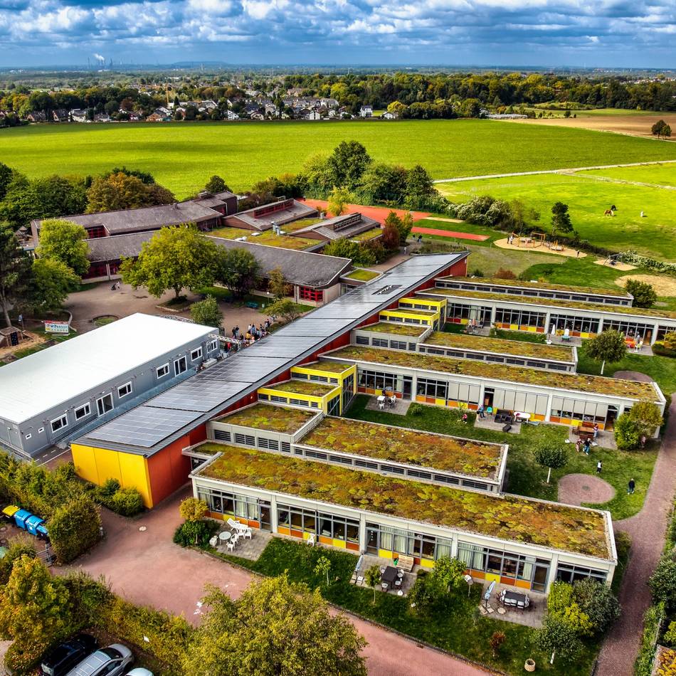 Förderschule des Kreises in Langenfeld: Virneburgschule eröffnet Containeranlage für vier Klassen