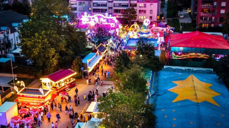 Berliner Viertel in Monheim: Wie Schausteller und Zauberer das Septemberfest erleben