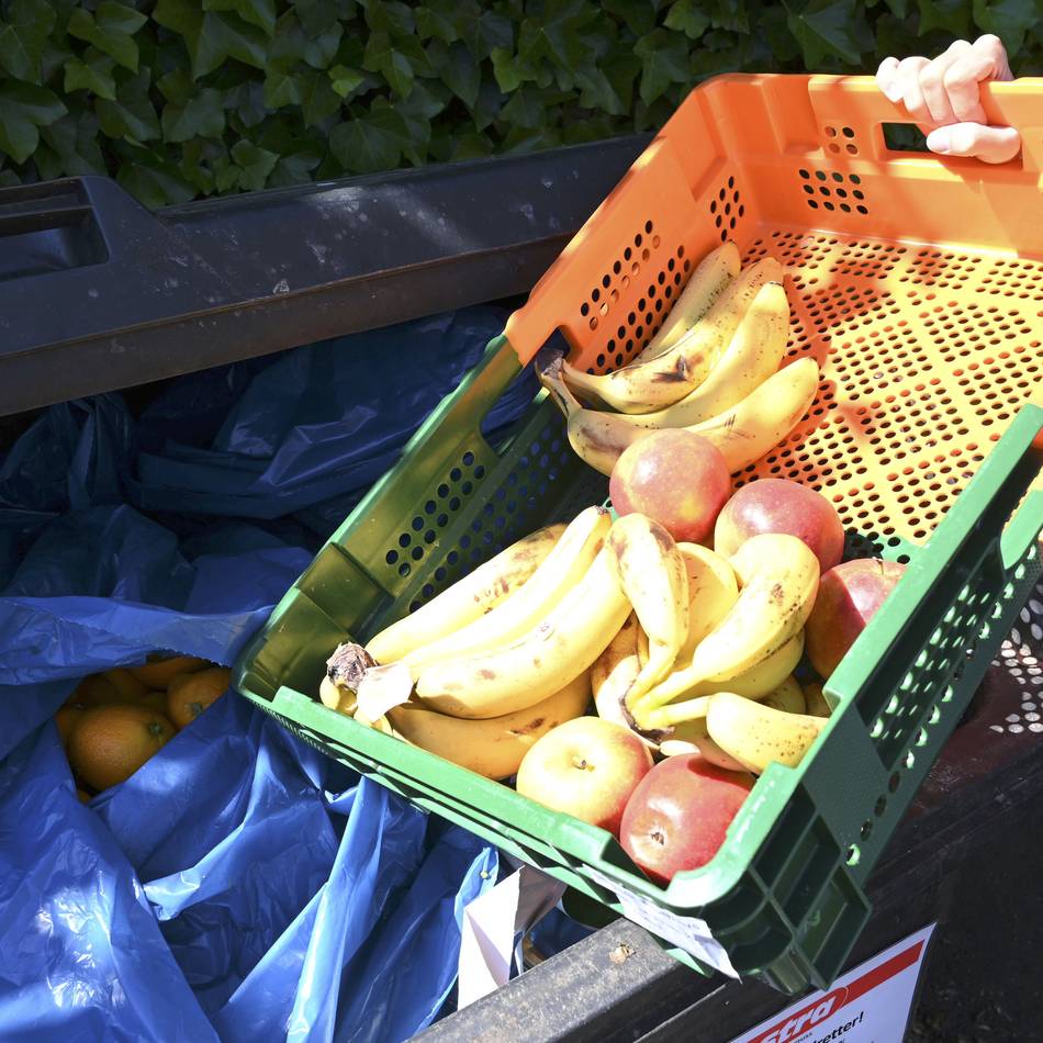 Abfallvermeidung im Kreis Mettmann: Neun Müllwagen voller Lebensmittel pro Tag sind zuviel