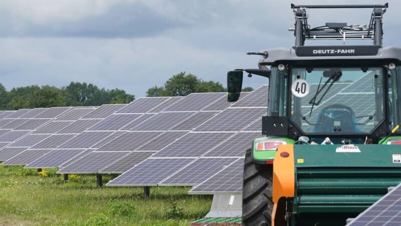 Erntedank-Frühstück der Kreisbauernschaften: Landwirte kritisieren Solarstrom auf Ackerflächen