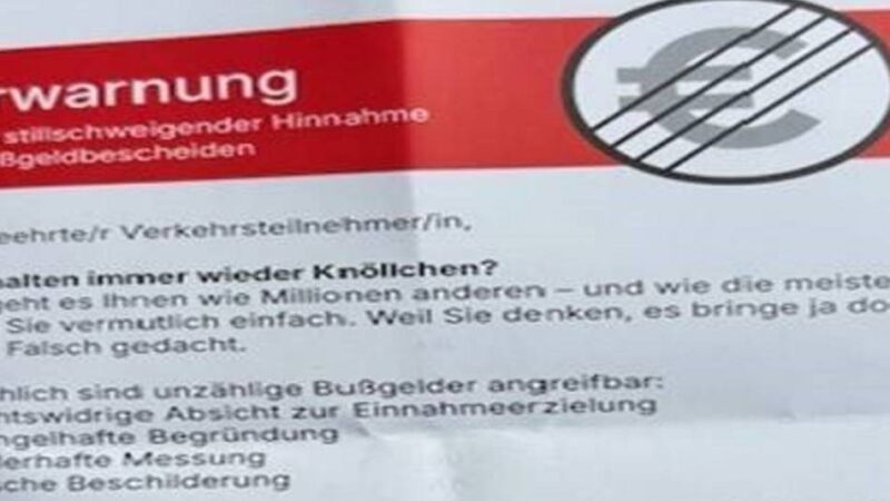 Optisch ähnlich zu Verwarngeldhinweis: Stadt Leverkusen verteilt keine Werbezettel an Autos