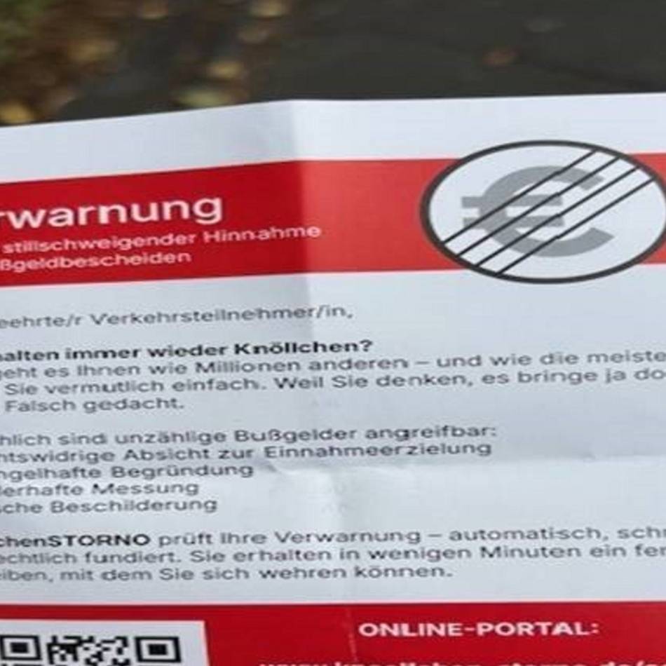 Optisch ähnlich zu Verwarngeldhinweis: Stadt Leverkusen verteilt keine Werbezettel an Autos