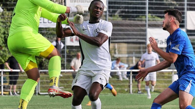 Erst Nervenkitzel, dann Flaute: VfB 03 Hilden und SF Baumberg teilen sich die Punkte