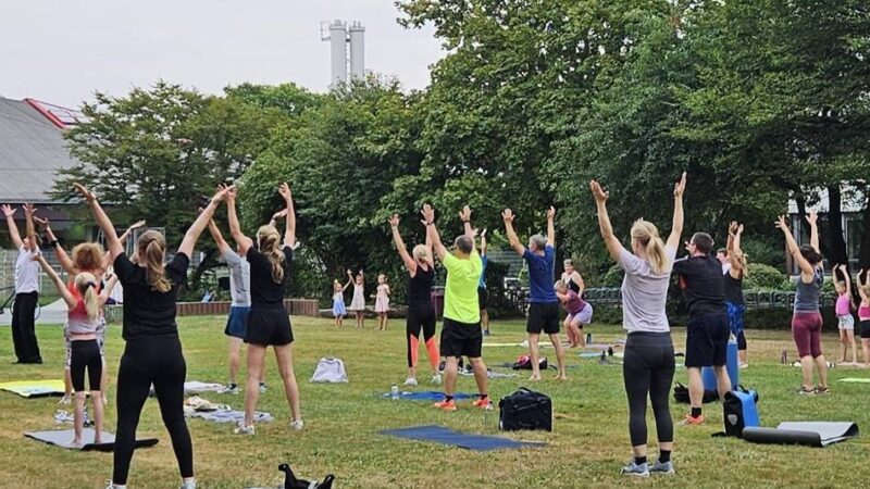 Bewegung in Hilden: Sport im Park lockte 1526 Teilnehmende an