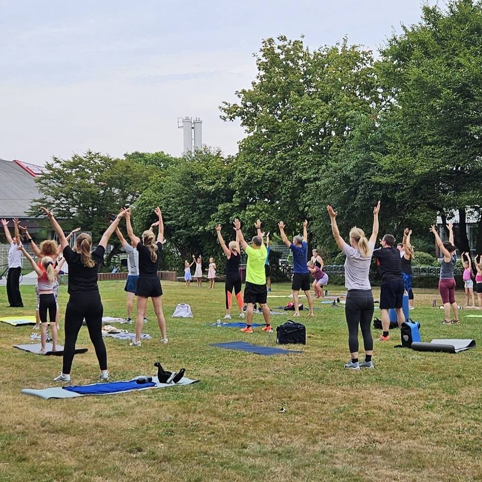Bewegung in Hilden: Sport im Park lockte 1526 Teilnehmende an