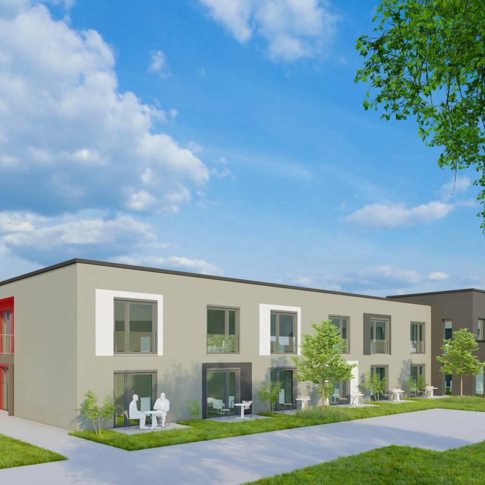 Neubau in Dormagen: Am Augustinushaus entstehen 61 neue Pflegeplätze