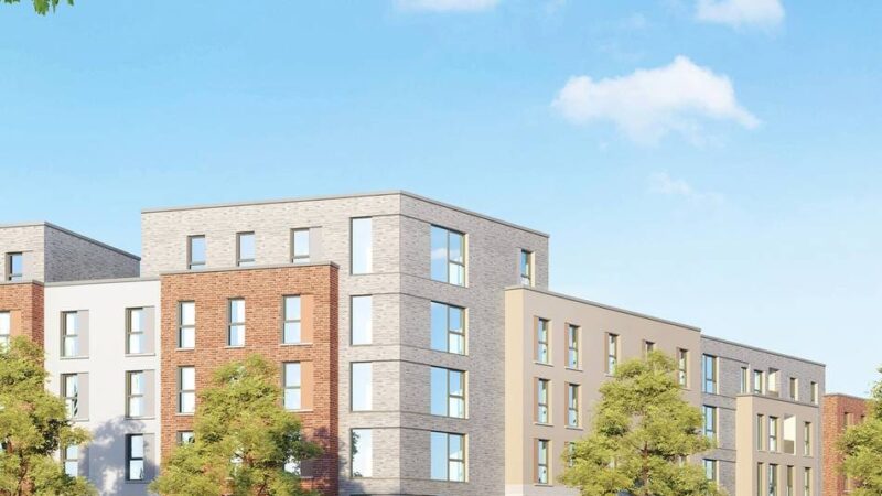 Bauen in Düsseldorf : 154 „bezahlbare“ Wohnungen in Lierenfeld – Impulsförderung der Stadt kommt erstmals zum Einsatz
