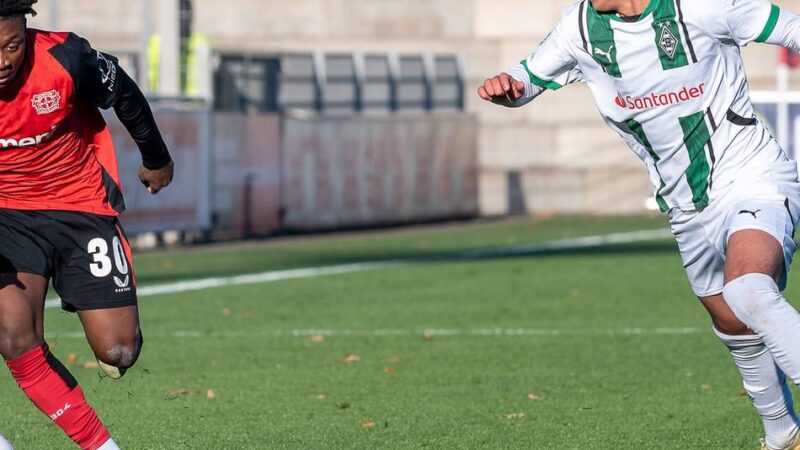 4:2 im Verfolgerduell: Bayers U19 schlägt Bochum und bleibt an Dortmund dran
