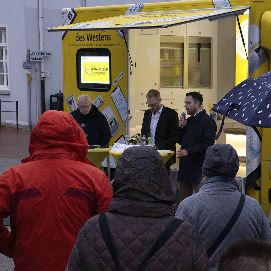 Kommunalwahl 2025 in Rheinberg: Letztes Duell der Bürgermeisterkandidaten vor der Stichwahl