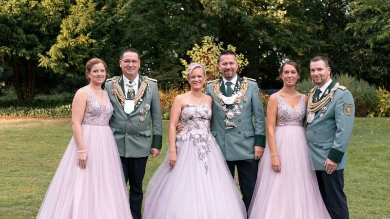 Schützen- und Heimatfest in Korschenbroich-Pesch: Königshaus Türks im Mittelpunkt des Pescher Schützenfestes
