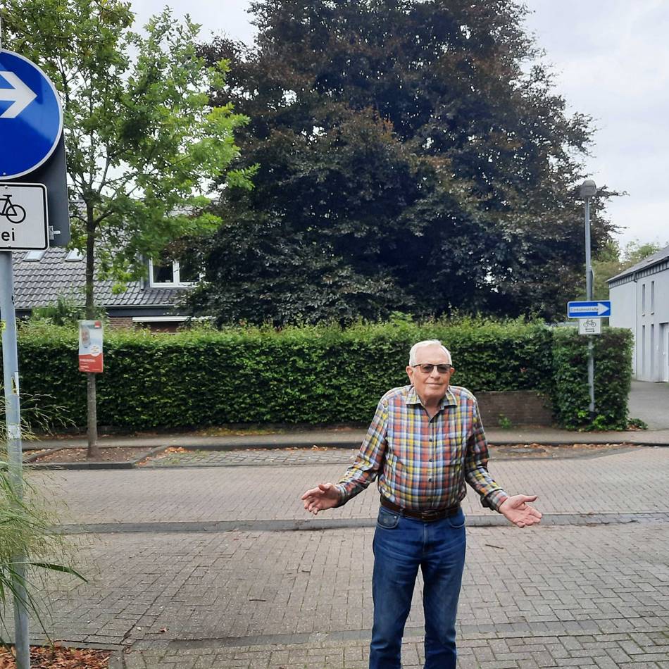 Polizei ermittelt in Kranenburg: Eine Einbahnstraße ohne Einbahnstraßen-Schilder