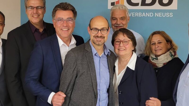 Wiederwahl bei konstituierender Sitzung: Sven Schümann bleibt Fraktionsvorsitzender der Neusser CDU