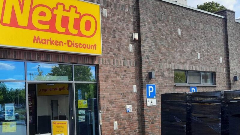 Nahe der Hochschule: So laufen die Arbeiten bei Netto an der Wiesenstraße in Kleve