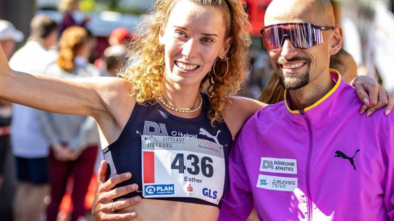 Läuferin von Düsseldorf Athletics dominiert: Esther Pfeiffer krönt ihr Comeback mit Meistertitel