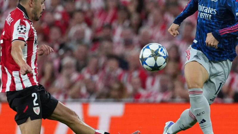 Auftakt der Champions League: 36 Sekunden nach Einwechslung – Martinelli erlöst Arsenal gegen Bilbao