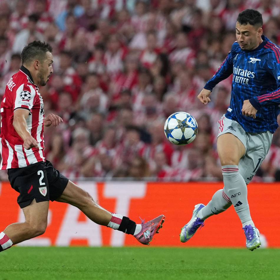 Auftakt der Champions League: 36 Sekunden nach Einwechslung – Martinelli erlöst Arsenal gegen Bilbao