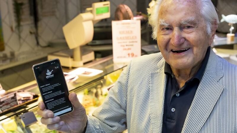 Neue Koch-App aus Düsseldorf: Hans Krichel und die Vermessung des Lachs-Steaks
