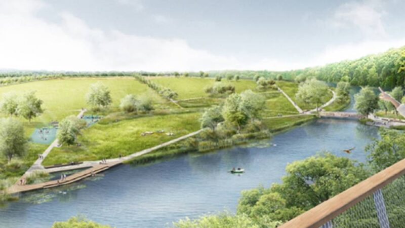 Siegerentwurf für Kleve 2029: Waldspange und Wasserspange – so spektakulär wird die Landesgartenschau