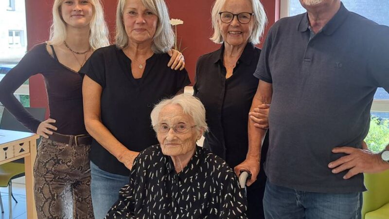 Hückeswagenens älteste Bürgerin: Anneliese Oldiges feiert ihren 102. Geburtstag