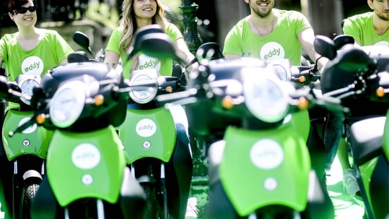 Datum steht fest: Die letzten E-Mopeds zum Mieten in Düsseldorf – auch „Eddy“ nimmt Abschied