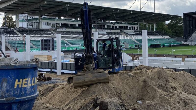 Zwei Tage vor Fortuna-Spiel: Bei Bauarbeiten gefunden – Bombe im Stadion von Preußen Münster entschärft