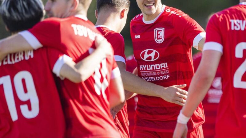 4:2-Sieg in Hassels: Eller 04 stürmt an die Tabellenspitze