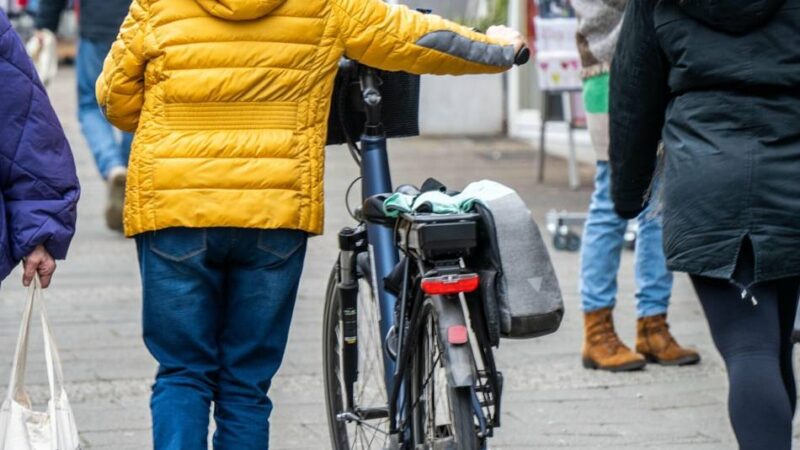 Radfahrer in der Viersener Innenstadt: Polizei kontrolliert in Fußgängerzone