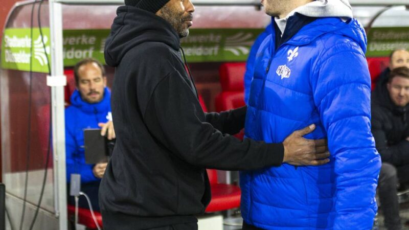 Mehrere lobende Worte: Darum zollt Darmstadt-Coach Kohfeldt Fortuna den höchsten Respekt