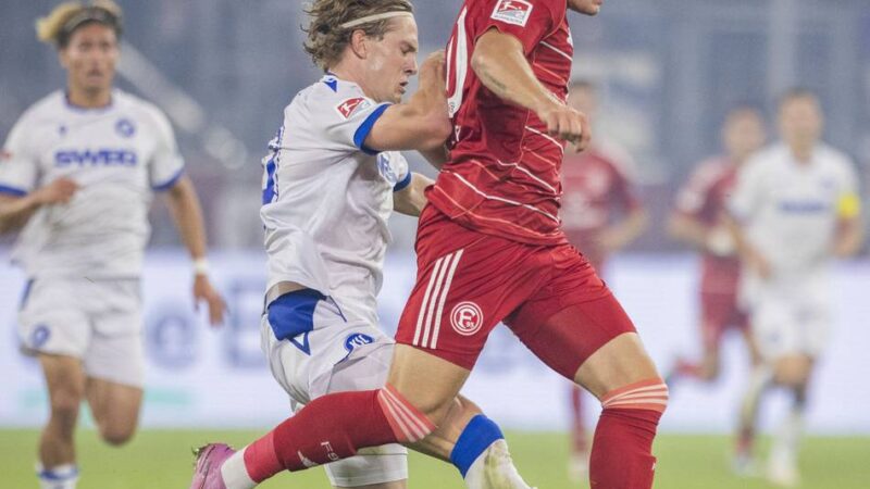 Zwei Argumente gegen den Dänen: Darum spielte Fortuna-Profi Rasmussen gegen den KSC so wenig