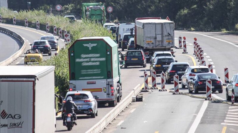 Bauarbeiten auf der A46: A46-Anschlussstelle Jüchen wird gesperrt