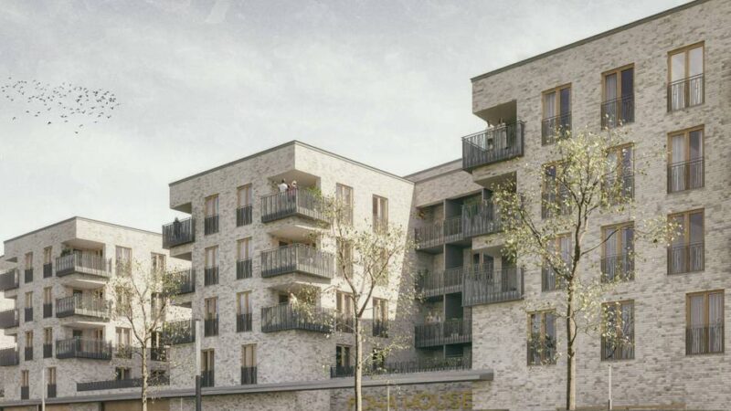 Bauen in Düsseldorf : Große Baulücke in Oberbilk – Endlich Baustart für Projekt „Leben am Sonnenpark“