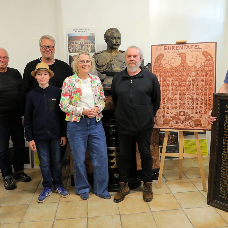 Ausstellung des Vereins Denkmal an Sonsbeck: Sonsbecker Schicksale im Ersten Weltkrieg
