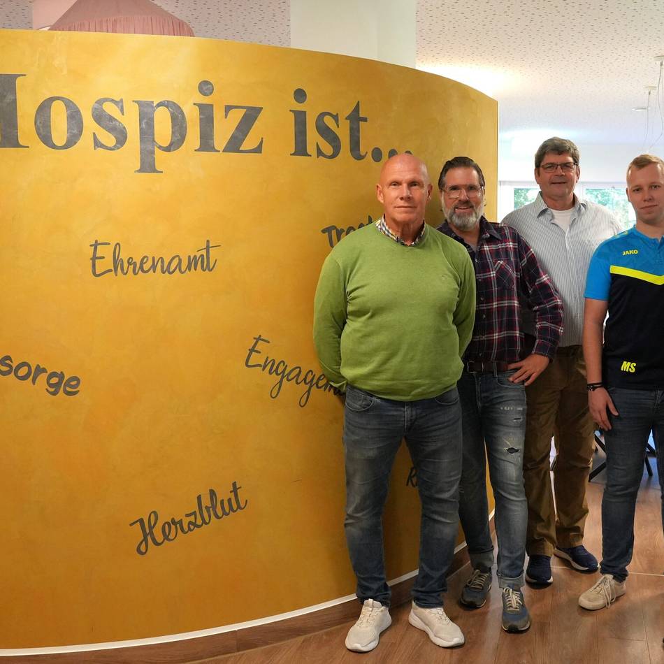 Spendenaktion: Benefizspiel bringt 2000 Euro fürs Hospiz Haus Sonnenschein