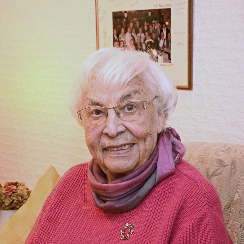 Bekannte Xantenerin hat am Dienstag Geburtstag: Hildegard Neske wird 95