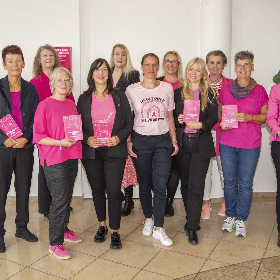 „Pinktober“ in Hilden: Brustkrebs kann jede Frau treffen