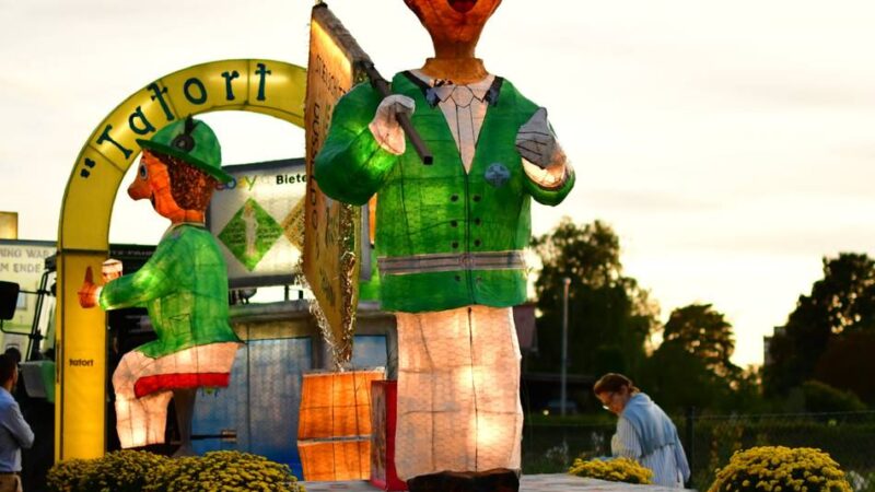Vier Tage Ausnahmezustand im Dorf: Der Höhepunkt des Schützenfestes – in Hamm leuchten die Fackeln