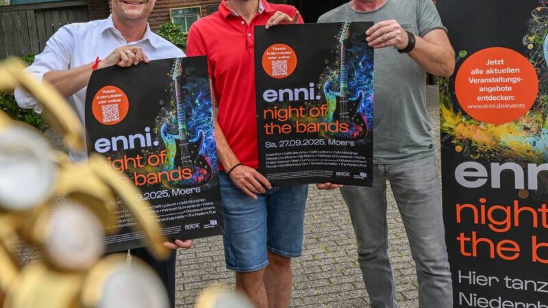 Musikevent in Moers: Enni Night of the Bands – Was Besucher erwartet