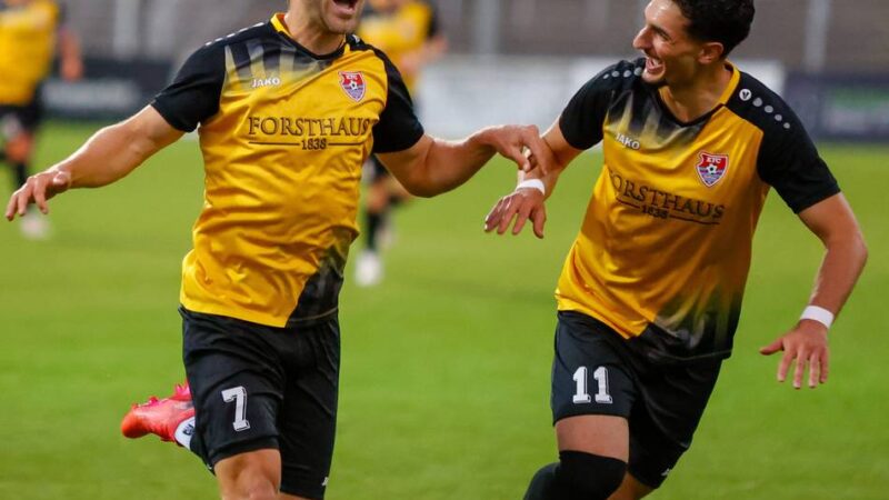Pokal-Achtelfinale ist erreicht: Geniestreich und Traum-Volley – der KFC schlägt Biemenhorst erneut deutlich