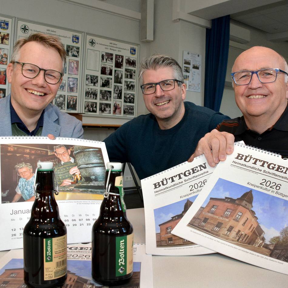 Neuer Kalender vom Arbeitskreis Heimatkunde: „In Büttgen gibt es keine echte Kneipe mehr“