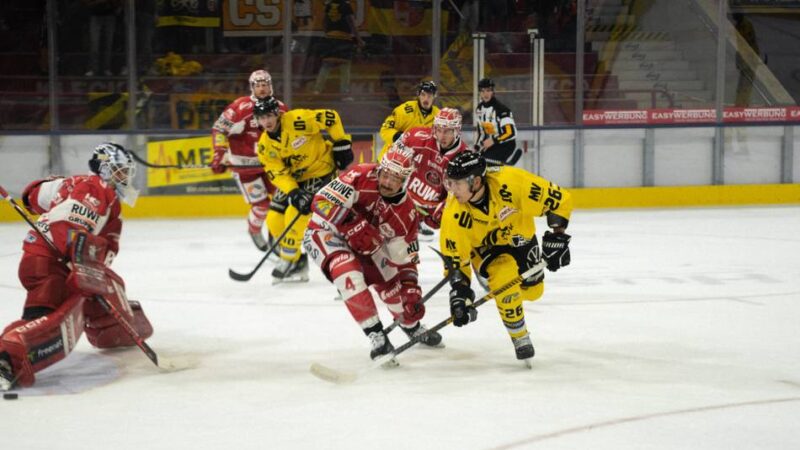 1:4 in Crimmitschau: Stark angefangen, stark nachgelassen – Pinguine verpatzen den Saisonauftakt